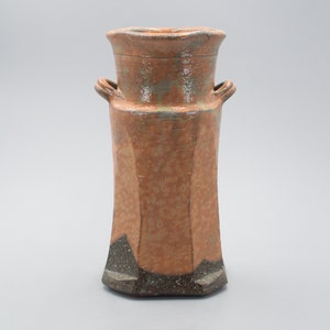 Vintage Japanese Studio Pottery Hagi Yaki Ware Vase