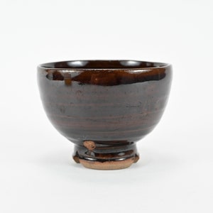 Vintage Japanese Pottery Chawan Tea Bowl