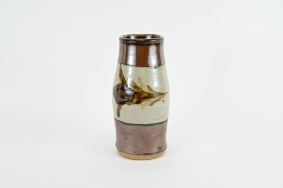 花瓶 益子焼 ヴィンテージ日本陶器益子焼花瓶 - Etsy 日本