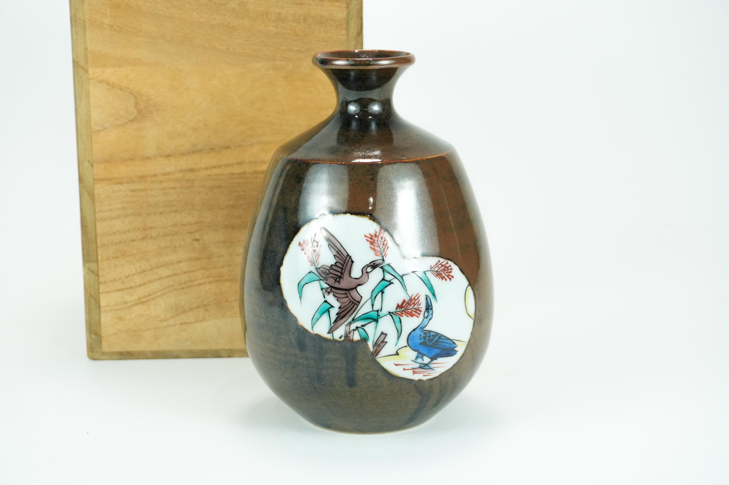 九谷焼の酒瓶 - Etsy 日本