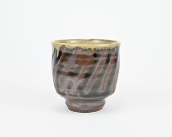 浜田庄司（1894-1978）作 日本の陶器 湯呑み 天目釉 - Etsy 日本