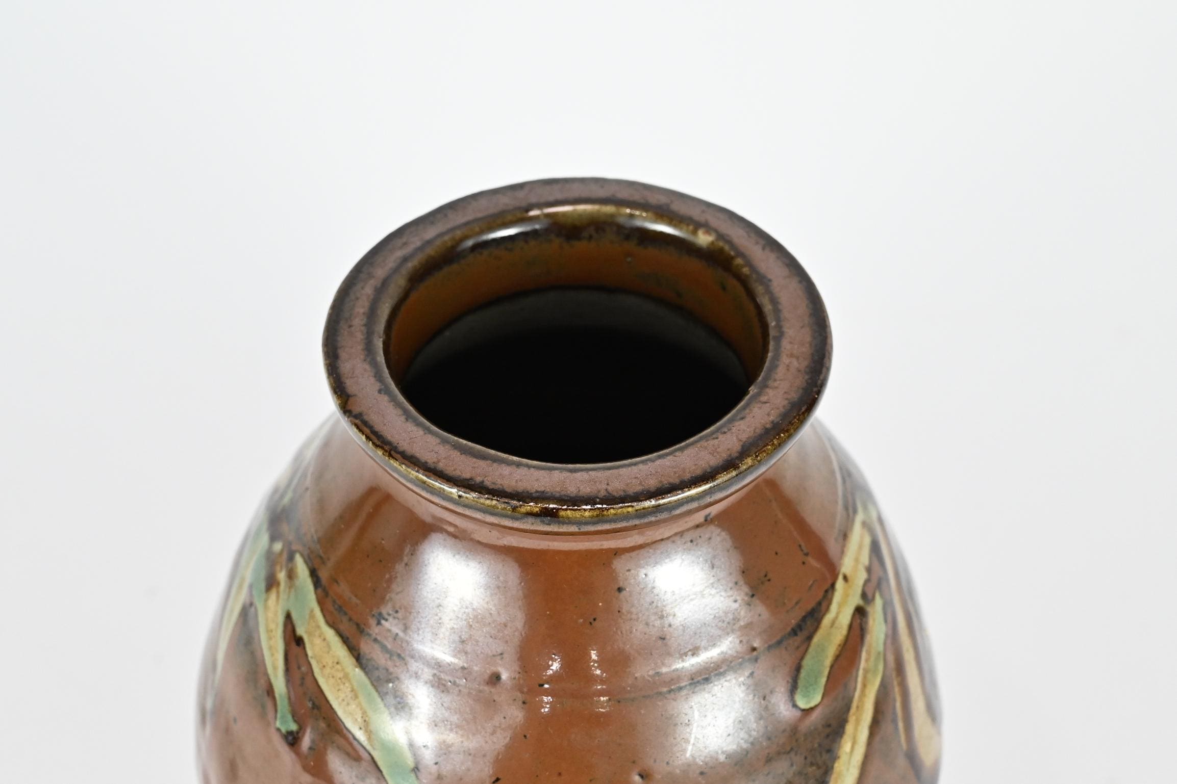 ヴィンテージ日本陶器 益子焼 花瓶 佐久間藤太郎 - Etsy 日本