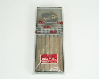 Juego de 4 cinceles japoneses Rodin sin usar para tallar madera.