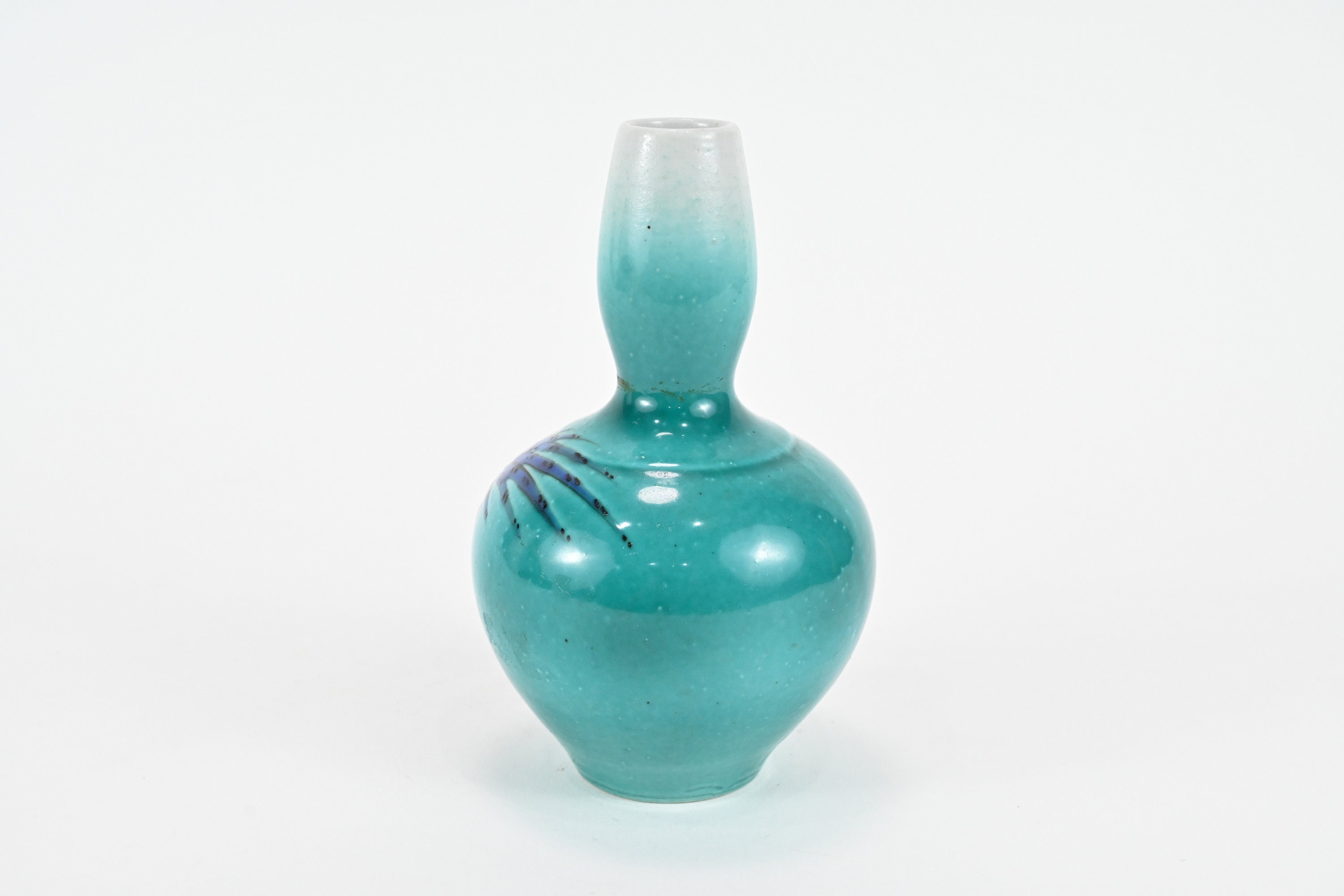 Vintage Small Japanese Pottery Kutani Vase - Etsy New Zealand