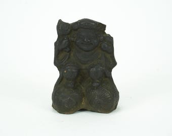 アンティーク 大黒天 木製置物 手彫り 大黒天 彫刻 #8470 - Etsy 日本