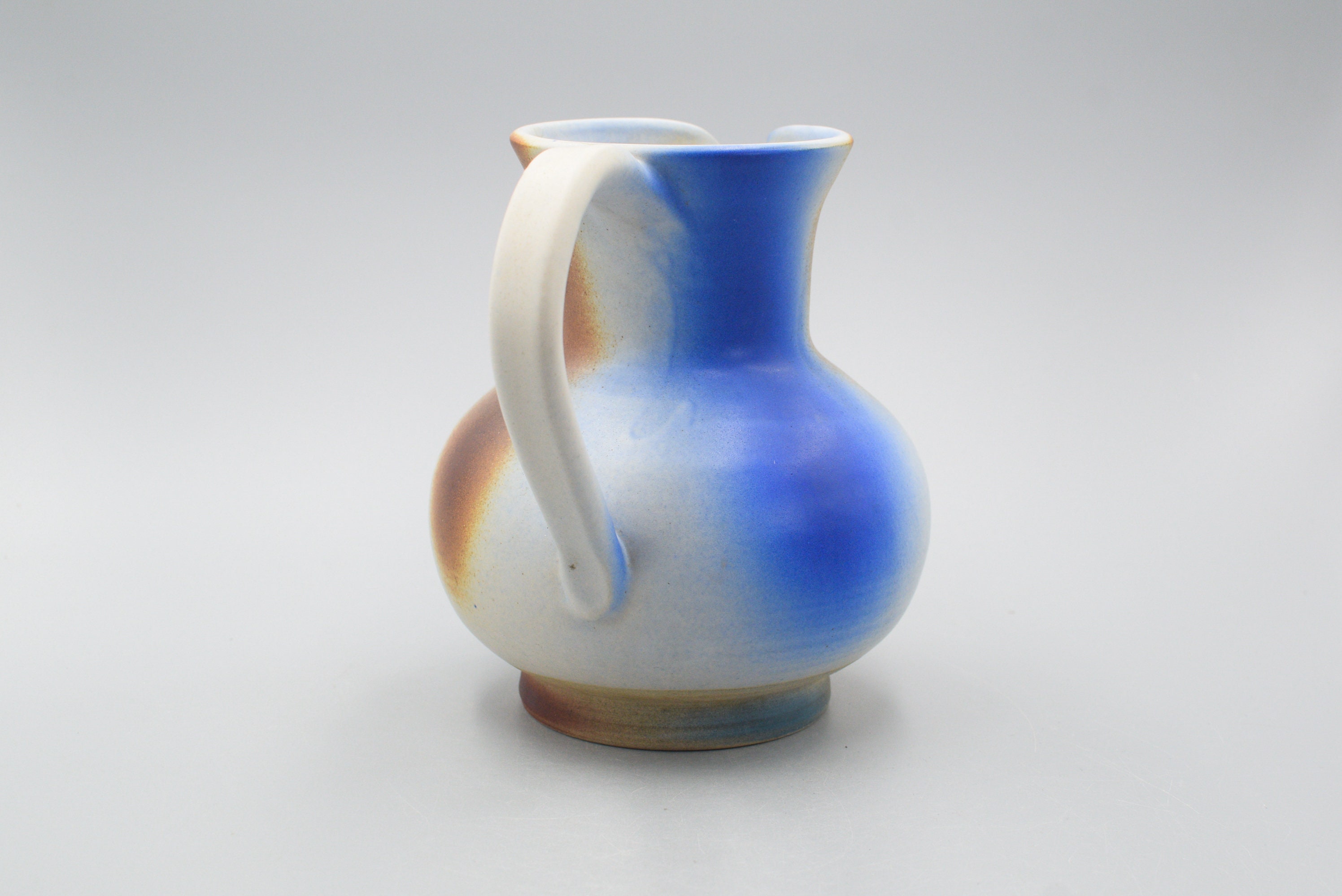 Vintage KK Danmark Danish Studio Pottery Jug Pitcher Denmark