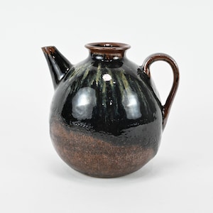 Vintage Ceramica giapponese Mashiko Ware Brocca Ewer Pot