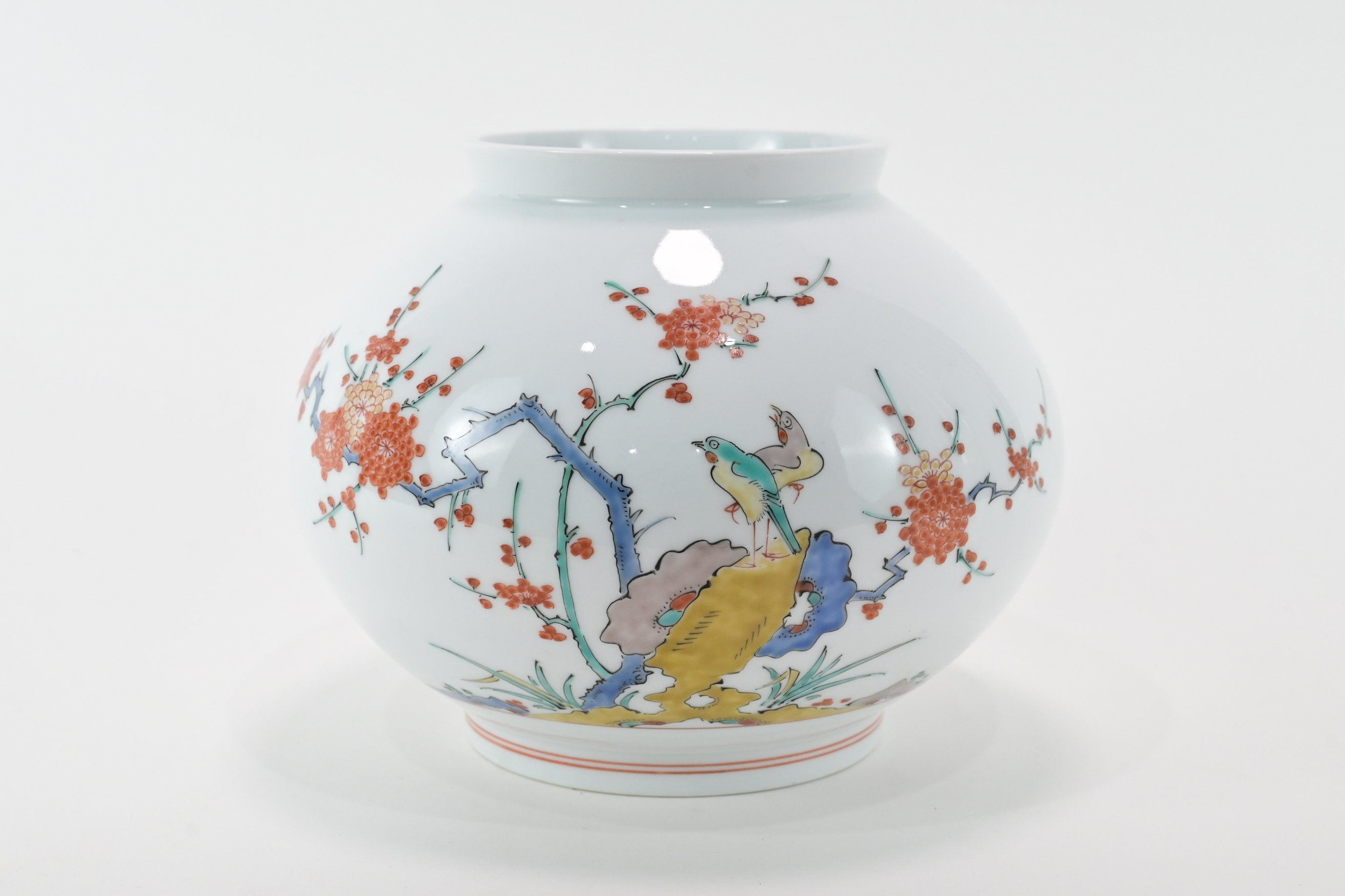 Sakaida Kakiemon XIV Vintage Japanese Porcelain Vase - Etsy