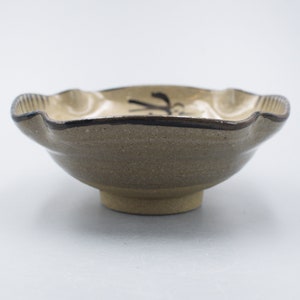 Vintage Japanese Pottery Karatsu Ware Bowl