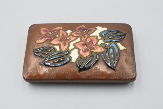 希少なヴィンテージ日本安藤ルプス七宝焼銅箱 - Etsy 日本