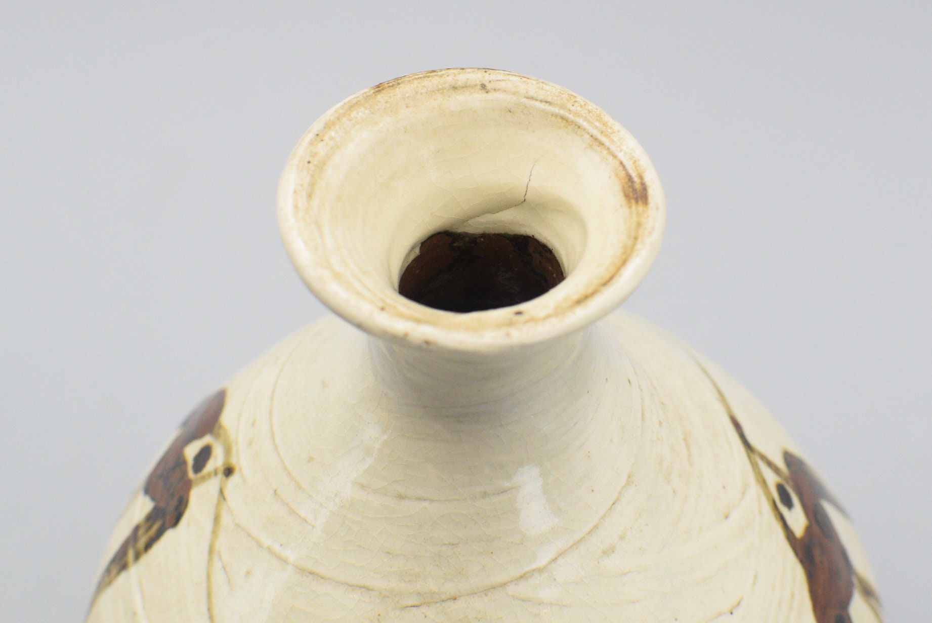 希少な中里太郎右衛門ヴィンテージ日本陶器唐津焼花瓶 - Etsy 日本