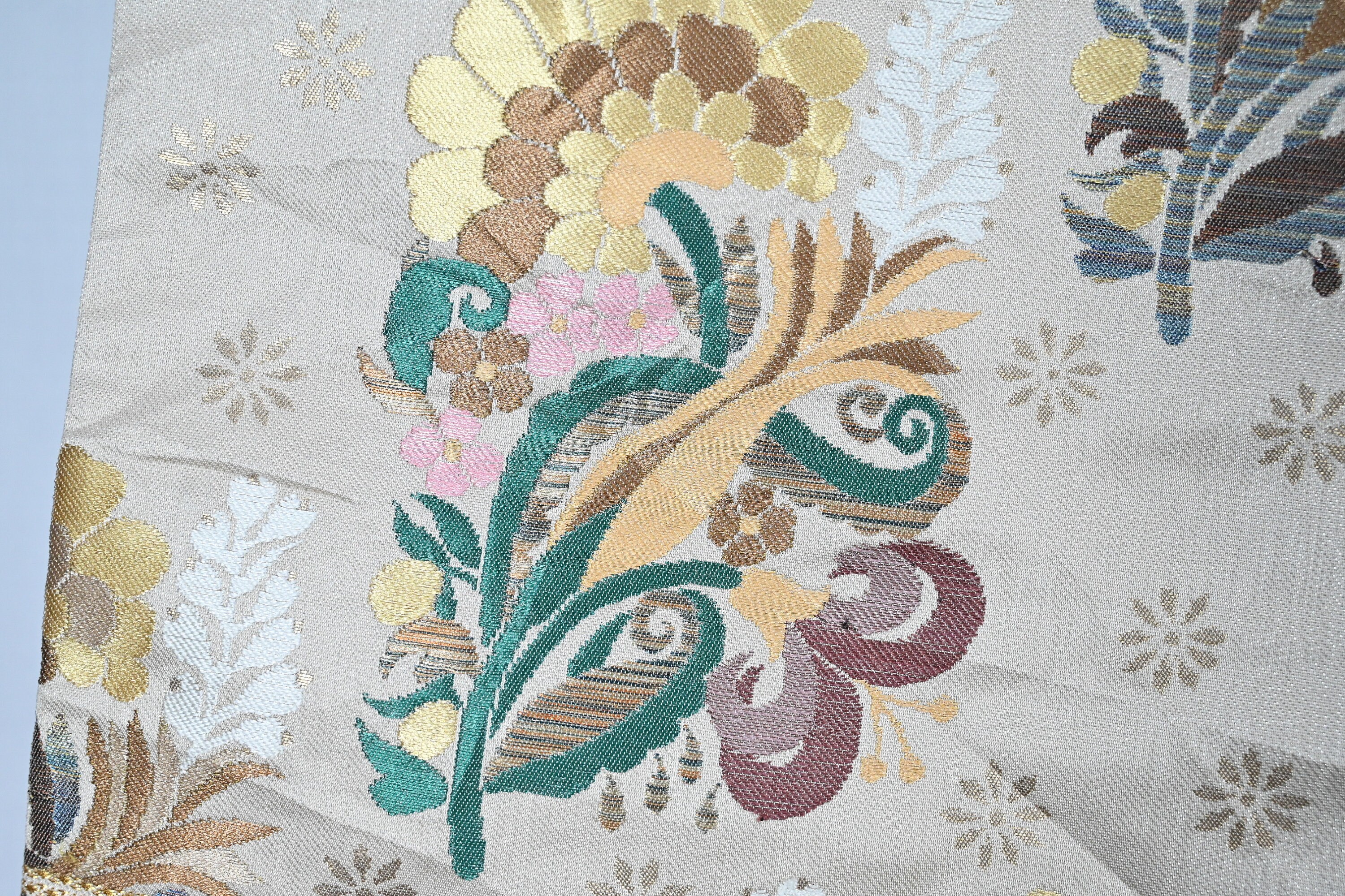 Adviesprijs 220.000 Yen Vintage Japanse Obi Kimono Riem Borduurwerk Wearable Of Decoratie Accessoires Riemen & bretels Riemen 