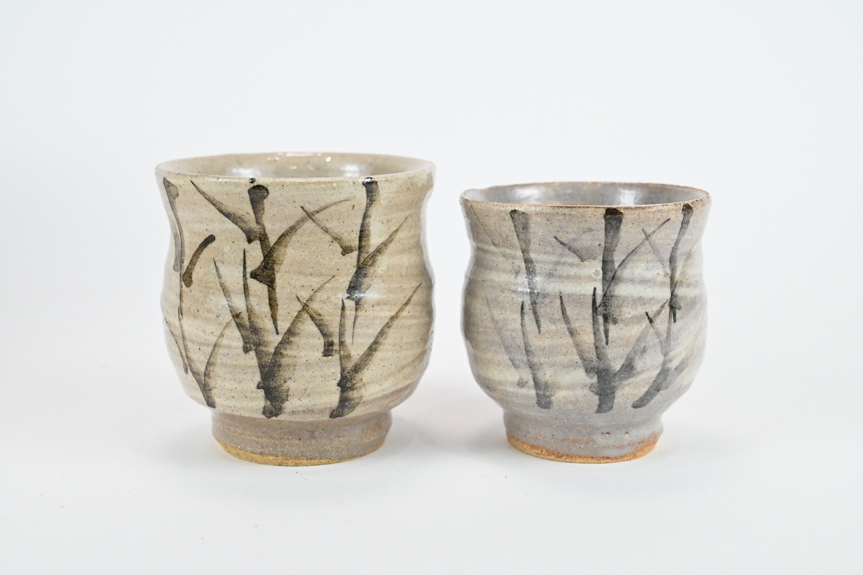 茶碗　茶盌　茶道具　japaneseceramic Vintage Japanese Pottery Mashiko Ware Yunomi Chawan Tea Cup