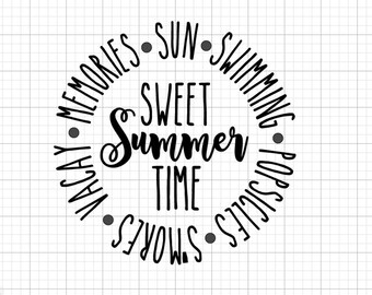 Download Summer Time Svg Etsy