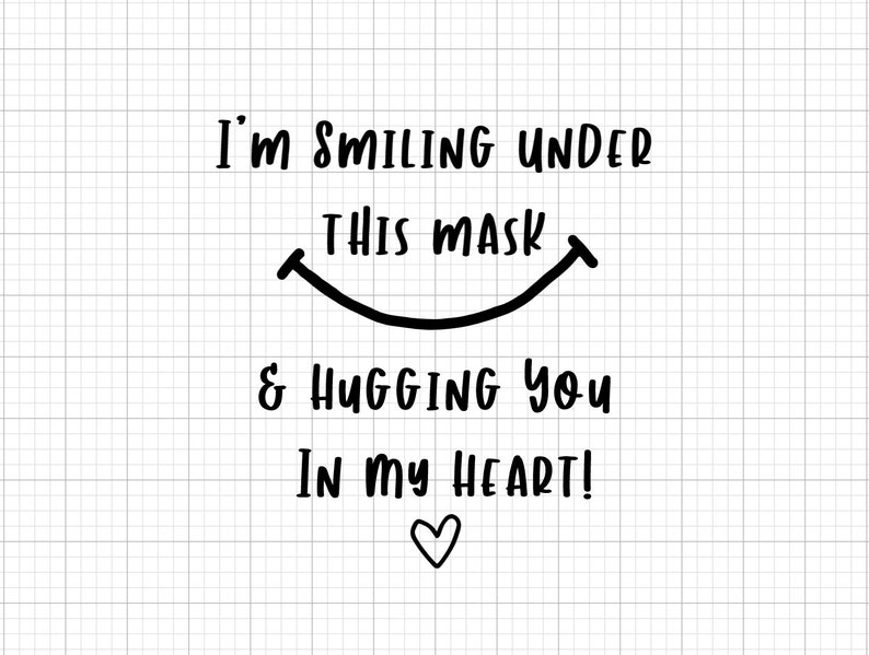 Download Teacher Smiling Mask SVG PNG Digital Download File | Etsy