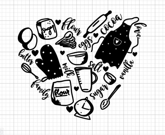 Download Baking Kitchen Holiday Family Svg Png Digital Download Etsy