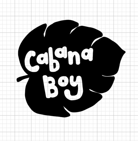 Download Cabana Boy Palm Leaf Svg Png Digital Download Cricut Etsy