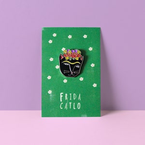 Furida Catlo Cat Art Pin