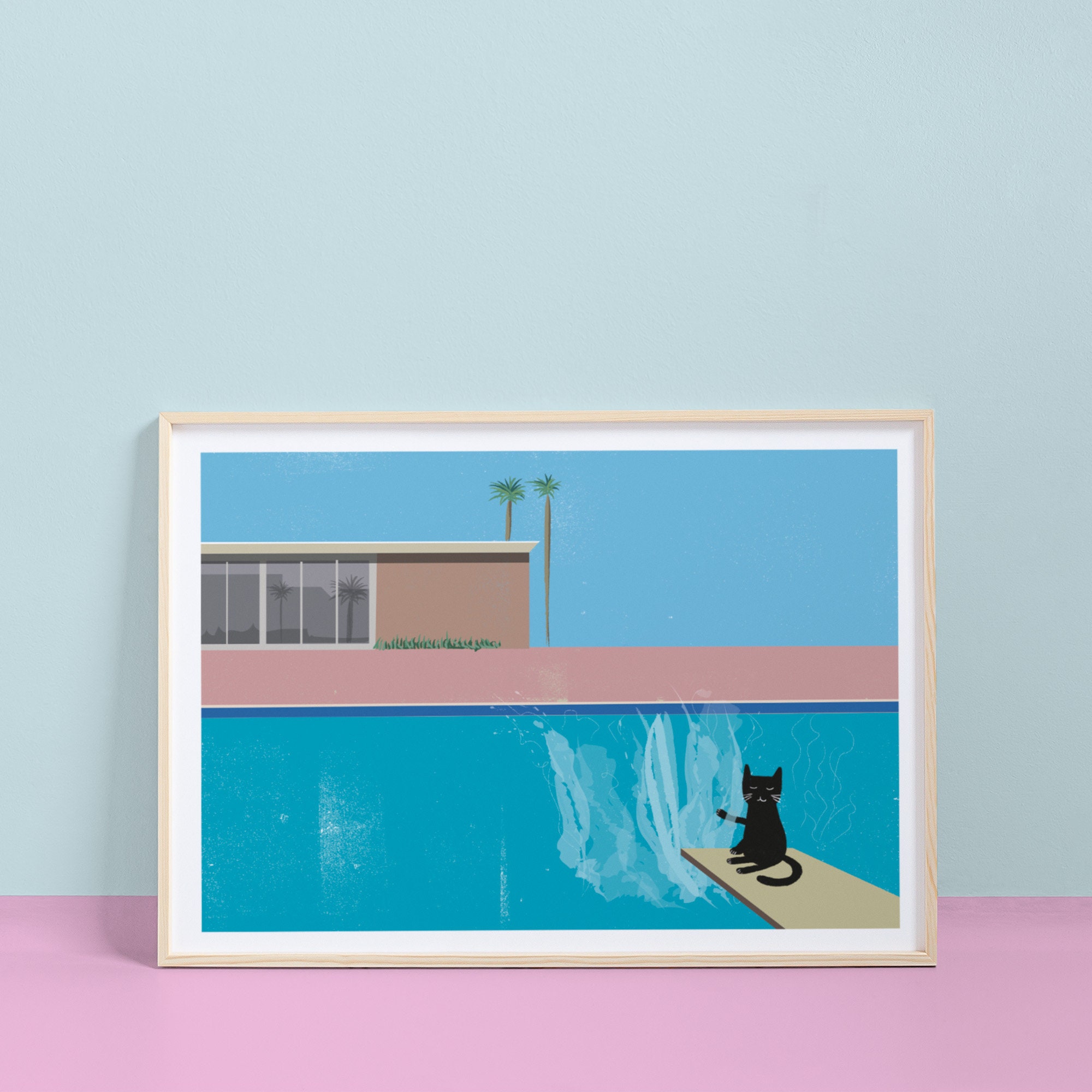 David hockney a bigger splash - Etsy 日本