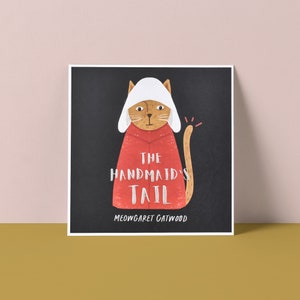 Handmaid&#39;s Tail Cat Card
