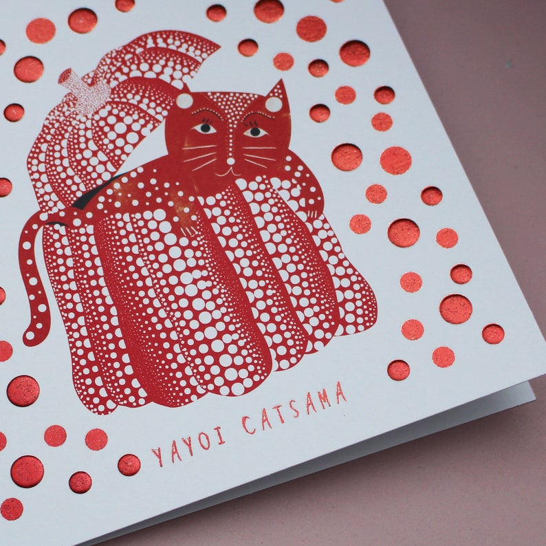 Yayoi Catsama Cat Artist Card image 3