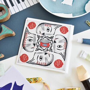 Carte Musicien chat Kitty Peppers image 3