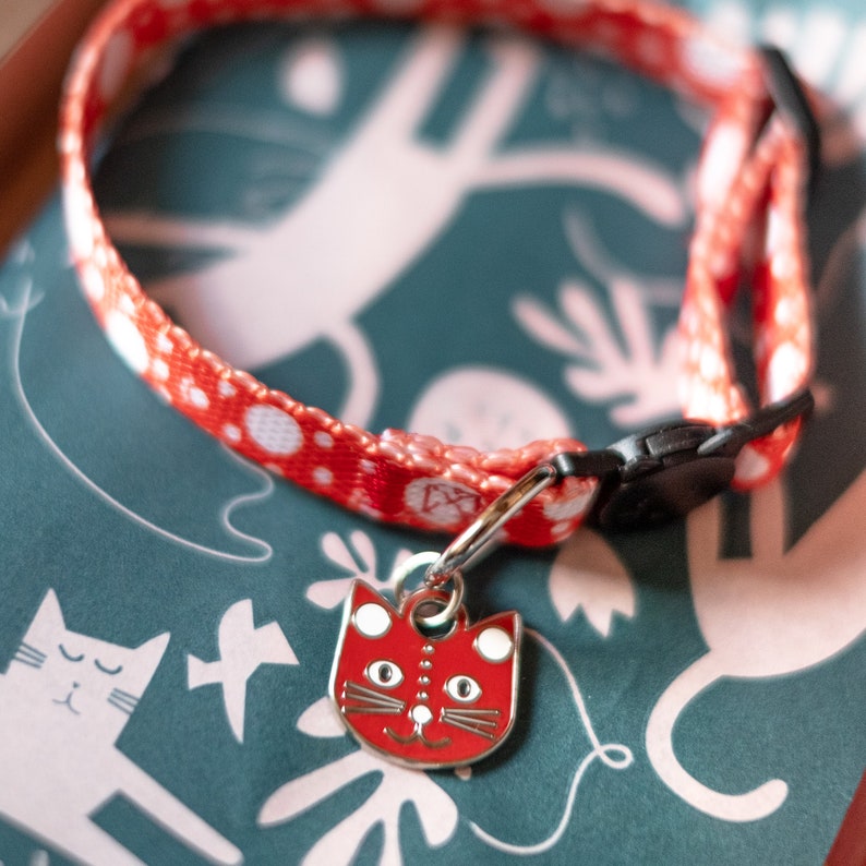 Yayoi Catsama Artist Cat Collar image 4