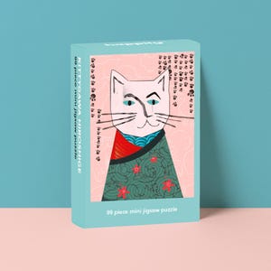 Kittygawa Hiroshige - 99 Piece Mini Jigsaw Puzzle