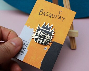 BasquiCAT Cat Artist Pin