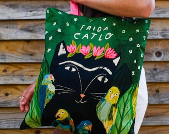 Furida Catlo Artist Tote Bag