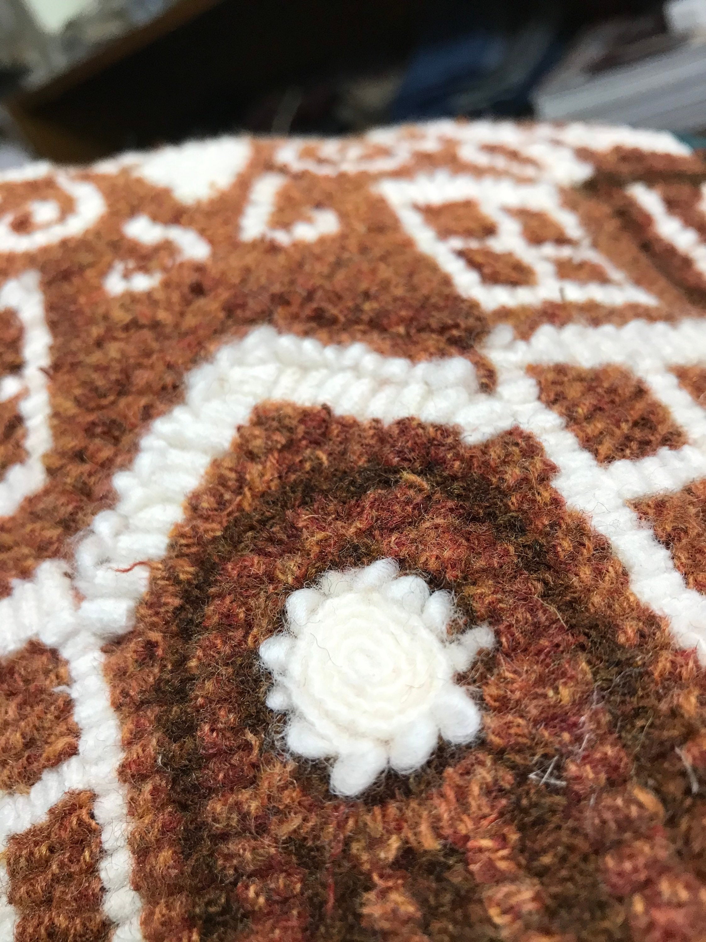 Gingerbread House Rug Pattern: Christmas Table Mat. - Etsy