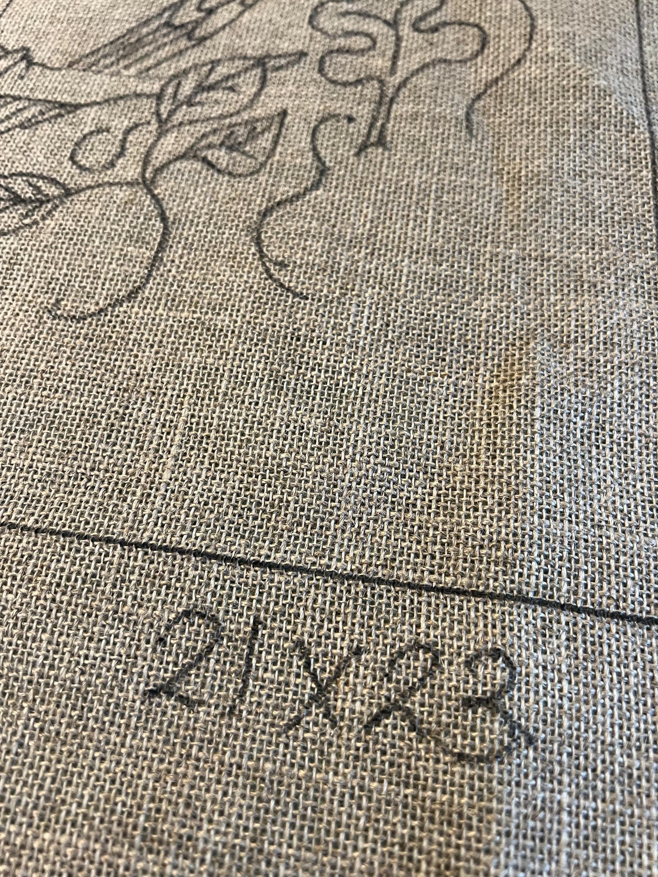 Barn Owl Rug Hooking Pattern: Hand Drawn Linen, 21x23 Inches - Etsy