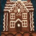 Gingerbread House Rug Pattern: Christmas Table Mat. - Etsy