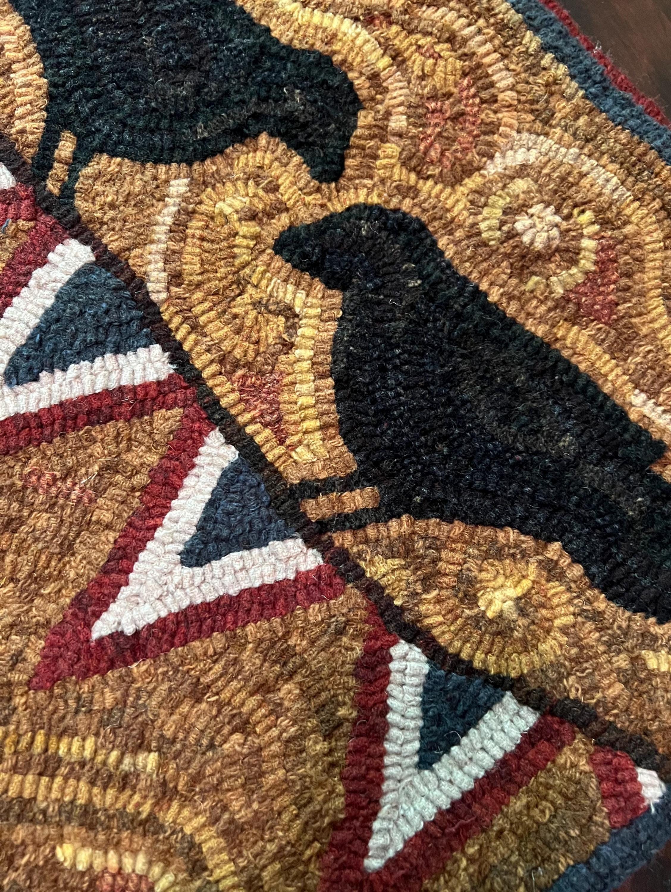 Rug Hooking Pattern - Crows - Patriotic- Primitive - Etsy