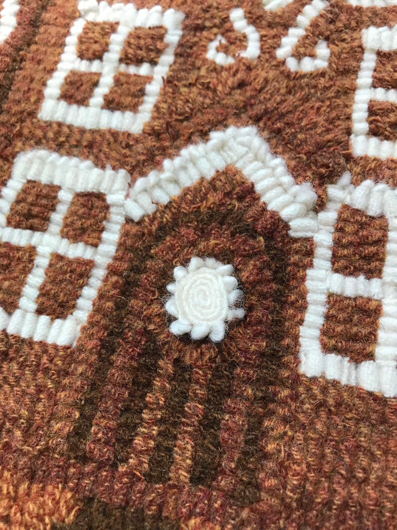 Gingerbread House Rug Pattern: Christmas Table Mat. - Etsy