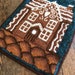 Gingerbread House Rug Pattern: Christmas Table Mat. - Etsy