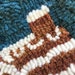 Gingerbread House Rug Pattern: Christmas Table Mat. - Etsy
