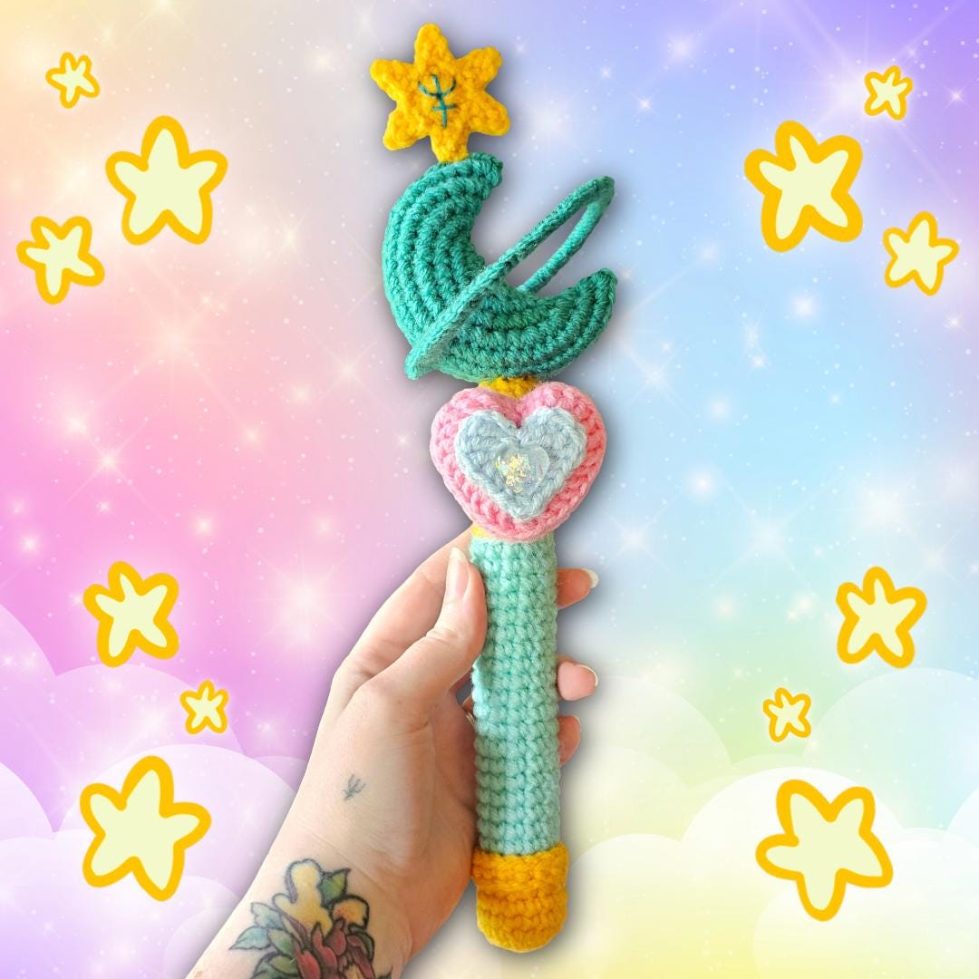 Magical Girl Wand - Crochet Pattern (PDF ONLY) - Etsy
