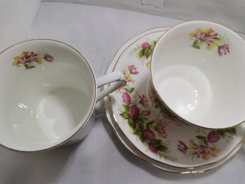 Delightful Queens Fine Bone China Woman and Home 4 Piece Set Etsy