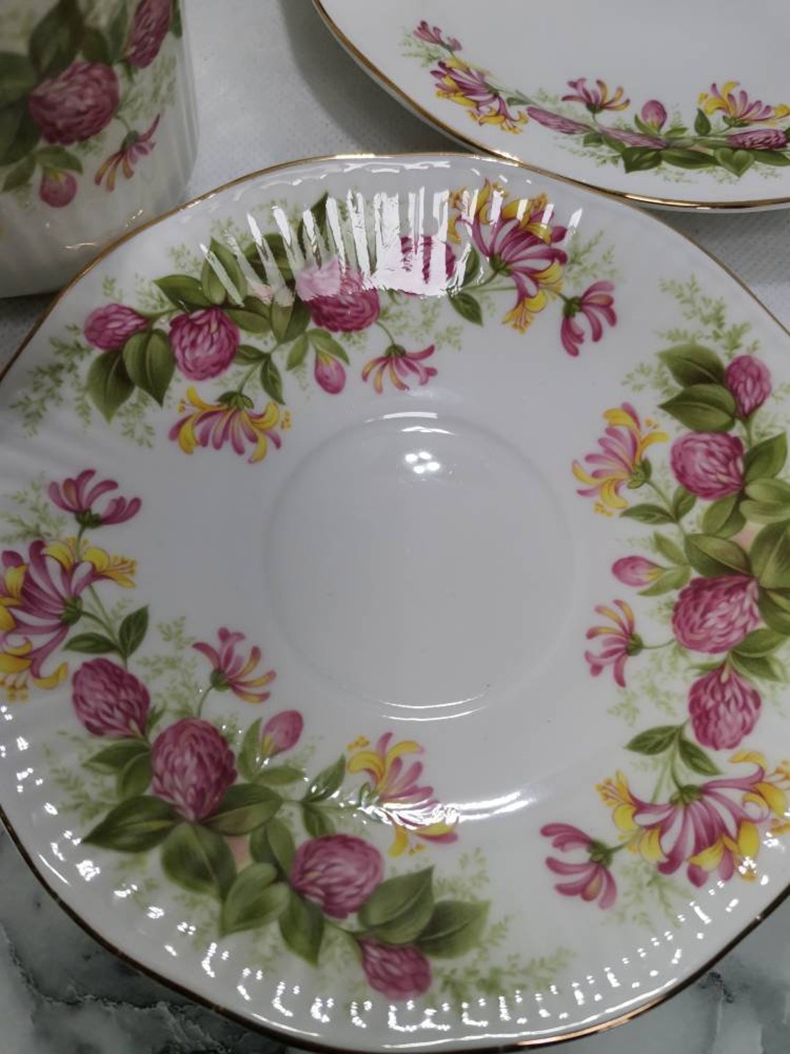 Delightful Queens Fine Bone China Woman and Home 4 piece set Etsy