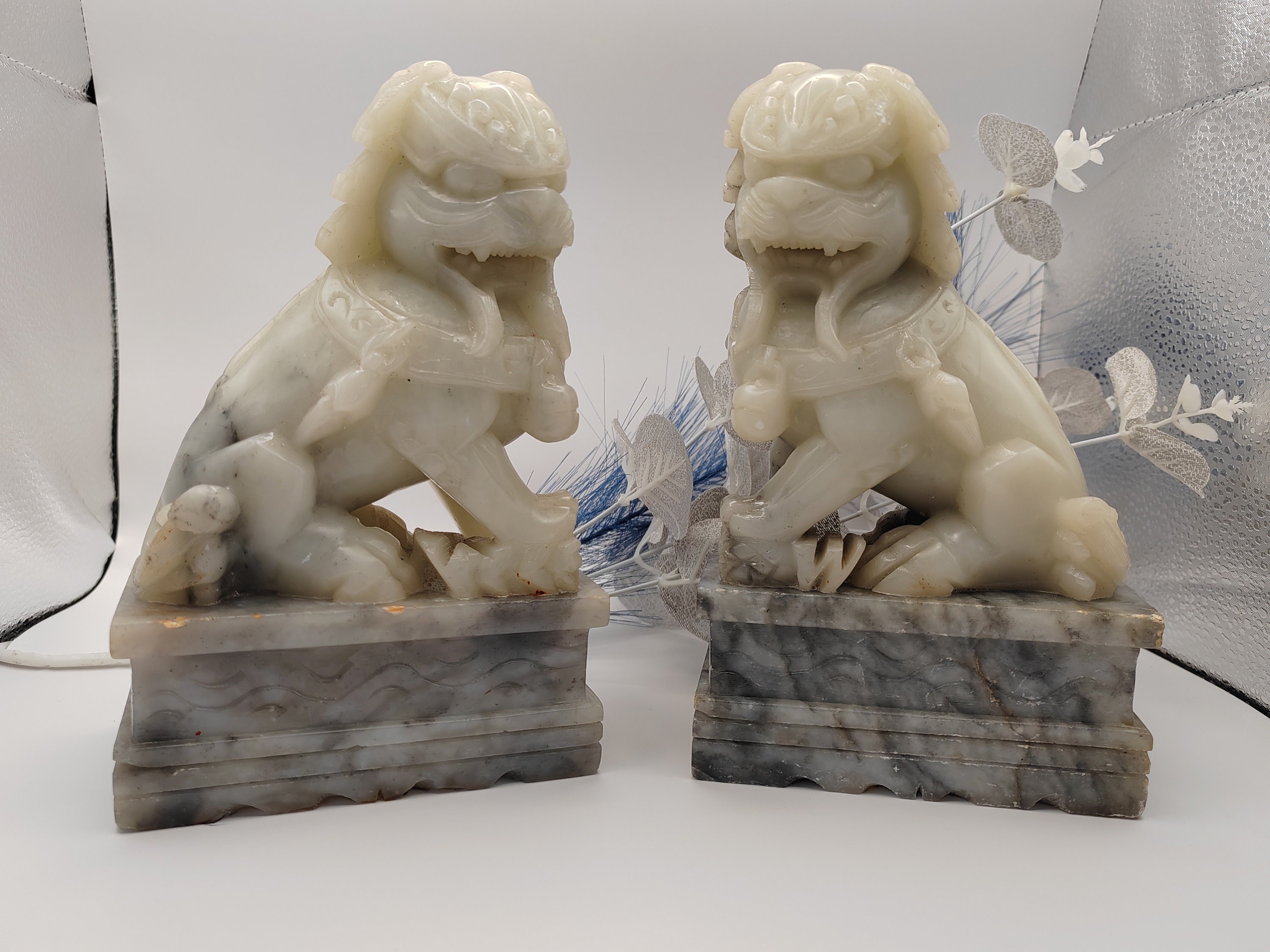 Japanese Kutani Lion - Etsy Japanese Kutani Lion - Etsy