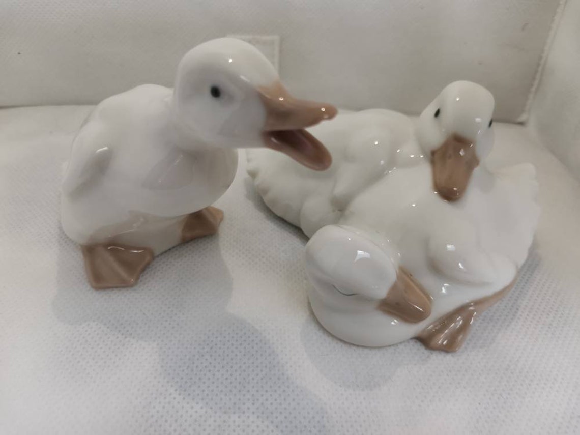 Nao Ducks. Set of Two Figurines. Etsy UK