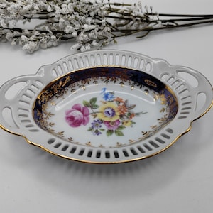 Dresden Trinket Dish - Etsy