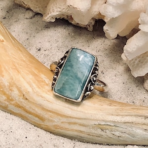 Larimar Ring Size 5.5