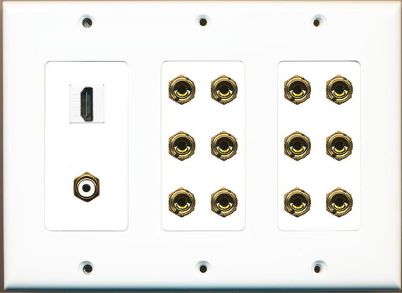 subwoofer wall plate