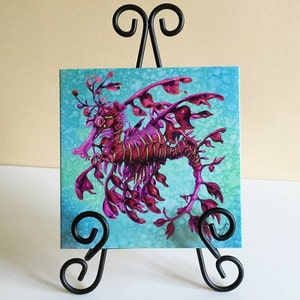 Leafy Sea Dragon Art Tile image 3