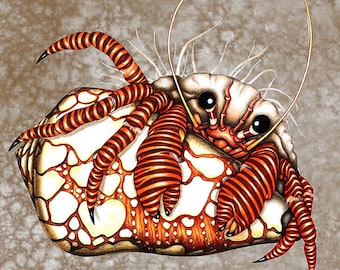 Cangrejo de carnaval Lienzo