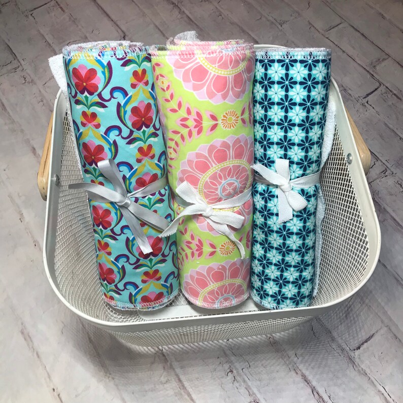 Reusable Kitchen Towel Roll x 4 Reusable Wipes Kitchen Etsy