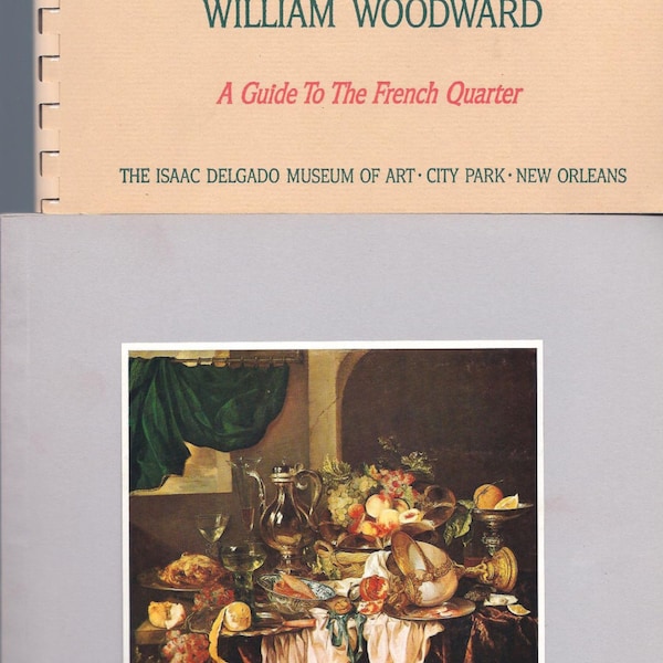 7 Books FREE US SHIPPING from The New Orleans Museum of Art and The Isaac Delgado Museum of Art Book Catalog Exhibition Collection 60's