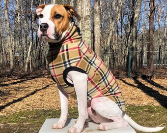 Jax /& Molly/'s Dog Pullover Sweater with Turtleneck Warm Sweater for Dogs Leopard Fleece Dog Sweater